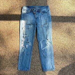 American Eagle size 0 Body crop Jeans